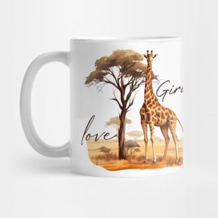 Lovely Giraffe Mug